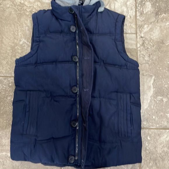 Zara Men’s Denim Vest with removable hood Sz M - Picture 5 of 14